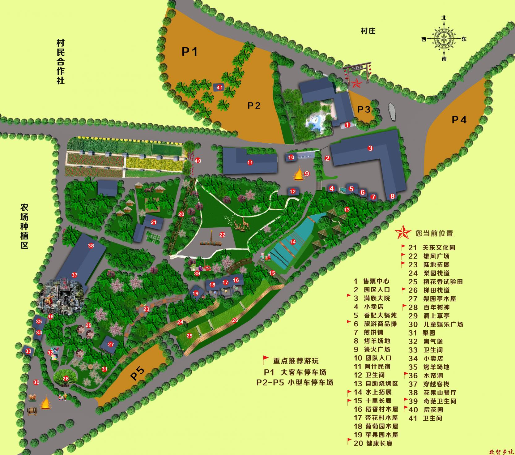 富饶农场导游图11